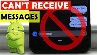 ANDROID PHONE NOT RECEIVING TEXT MESSAGES (FIX)