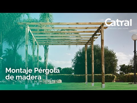 Kit Pergola 3.00x2.50 Postes 7x7 en Planeta Huerto
