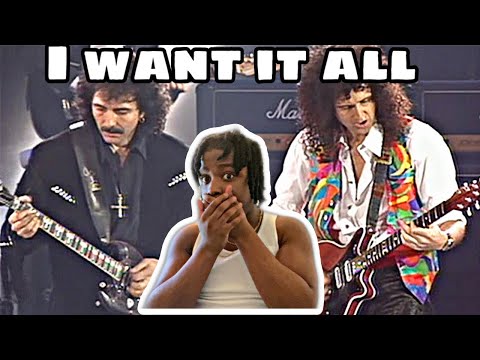 Queen / Roger Daltrey / Tony Iommi - I Want It All 1992 Live Reaction