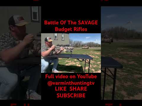 New Savage 110: Does It Beat The Ruger American?