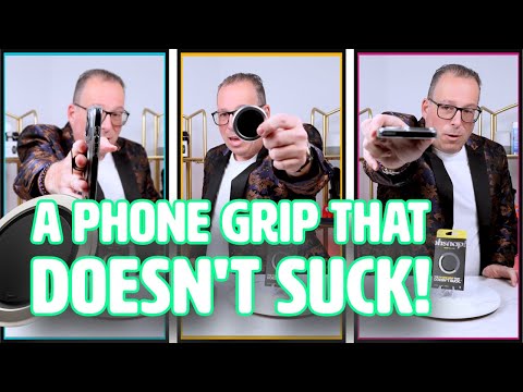 A Phone Grip That Really Doesn't Suck: Snap 4 Luxe from ohsnap!