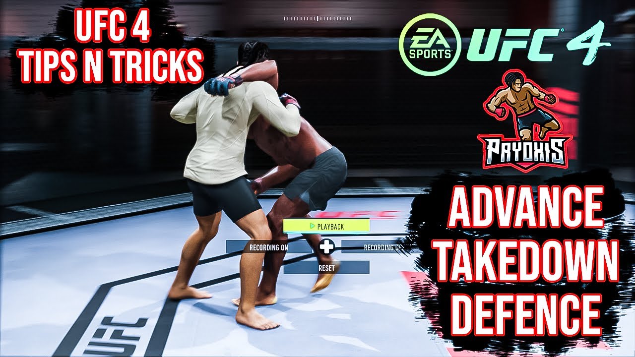 (ADVANCED) TAKEDOWN DEFENSE TUTORIAL... UFC 4 TIPS!