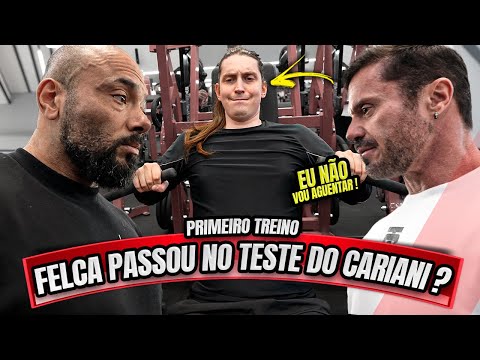 FELCA FEZ SEU PRIMEIRO TREINO COM O CARIANI - ELE PASSOU NO TESTE ?