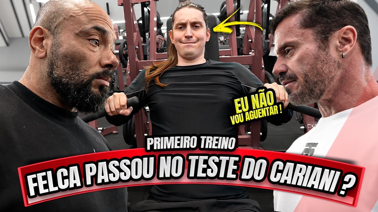FELCA FEZ SEU PRIMEIRO TREINO COM O CARIANI - ELE PASSOU NO TESTE ?