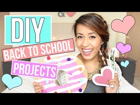 DIY Back to School Projects + GIVEAWAY! Supplies + Decor | Ariel Hamilton Video
