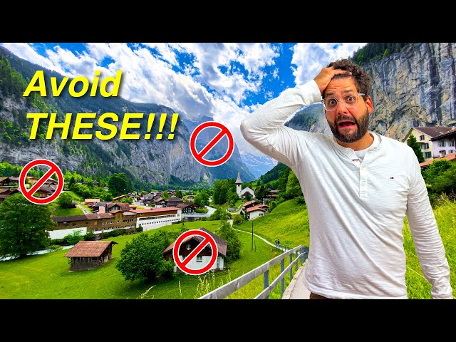 Travel vlog - 10 Tourist Mistakes to Avoid in Switzerland 🇨🇭 | A Local's Insider Guide!