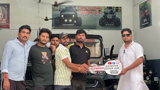 Gray Jeep Delivery | Jain Motors  Deepak Jain | Contact 8221888008