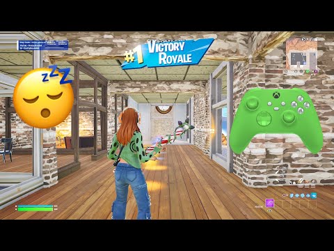 [1 HOUR] Fortnite Xbox Series S Controller ASMR😴 Satisfying💤 Tilted Zone Wars Gameplay (4K 120FPS)