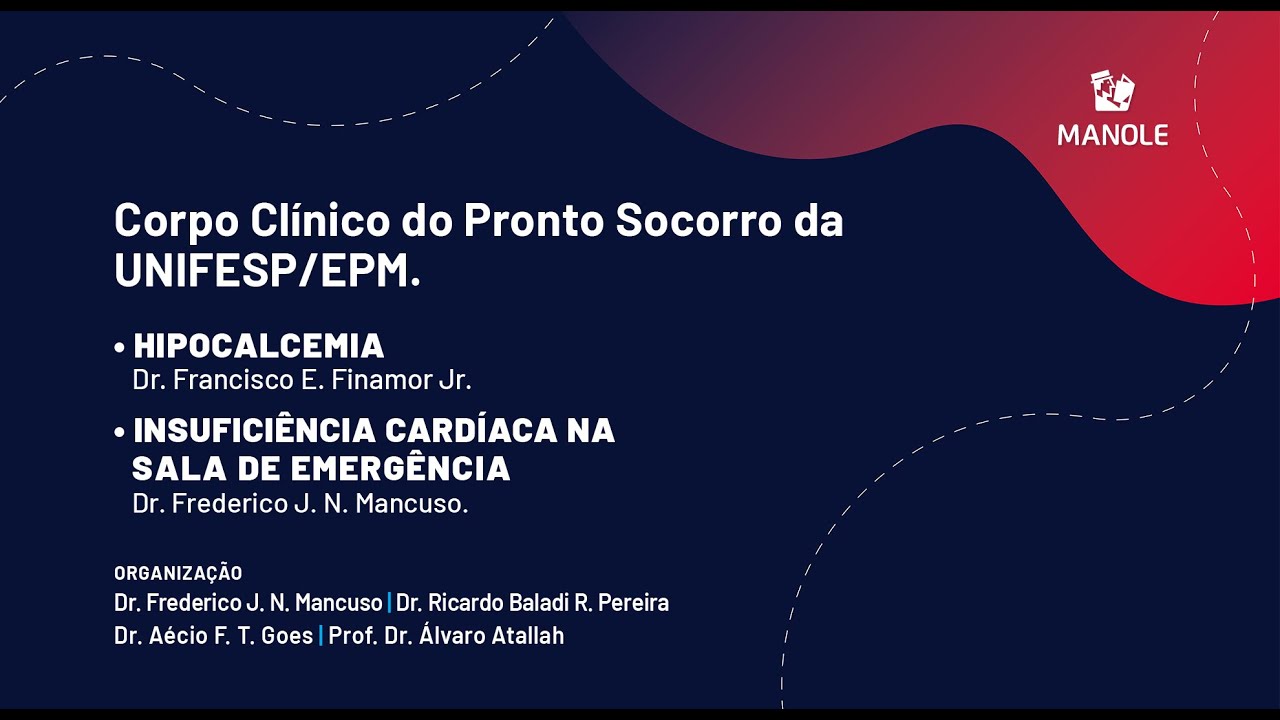 Hipocalcemia e Insuficiência cardíaca na sala de emergência