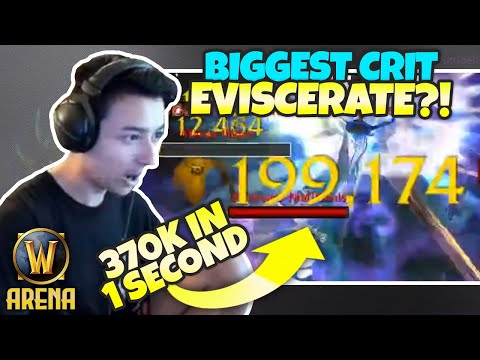 BIGGEST EVIS CRIT OF MY LIFE - 199K!? | Pikaboo WoW Arena