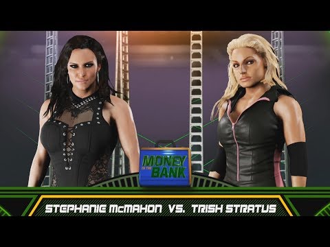 WWE 2K18 - Stephanie McMahon vs Trish Stratus - Gameplay (PS4 HD) [1080p60FPS]