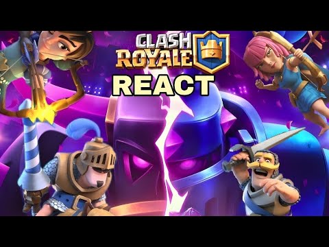 👑 ~¤CARTAS DE CLASH ROYAL GACHA REACT: DESABAFO SOBRE O CLASH ROYALE | WIZITO¤~ 👑 