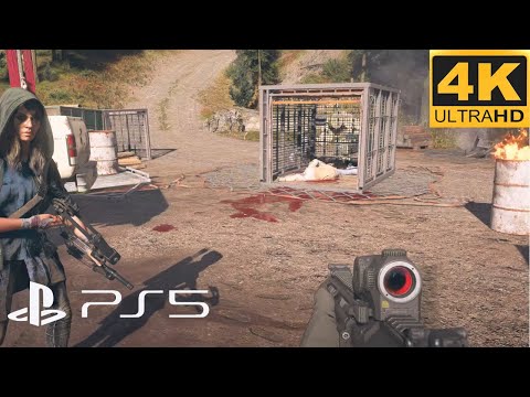 (PS5)FREEING Hostages in FARCRY 5 is INSANELY Hard | IMMERSIVE High Graphics Gameplay [4K 60FPS HDR]