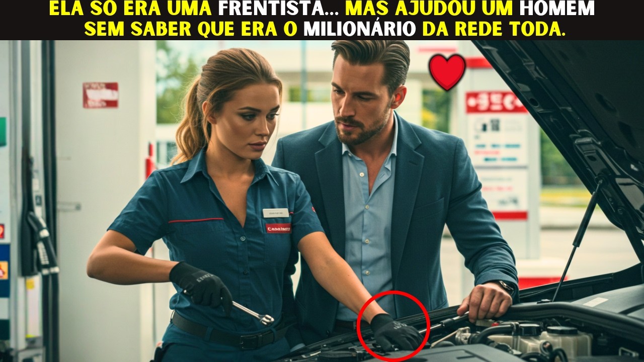 ❤️ELA SÓ ERA UMA FRENTISTA… MAS AJUDOU UM HOMEM SEM SABER QUE ERA O MILIONÁRIO DONO DE TODA A REDE…