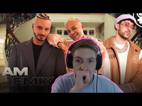 UK Reaction to Nio Garcia x J Balvin x Bad Bunny - AM Remix