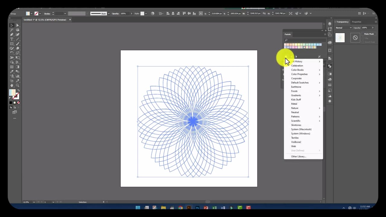 Illustrator Tutorial | Floral Vector Art for Beginners