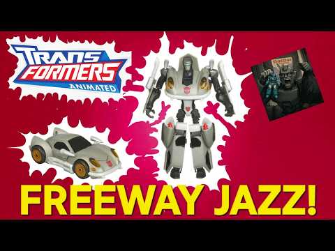 Transformers Animated Freeway Jazz - GotBot True Review NUMBER 1352