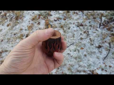 "Ring of Fire"  Pug Billiard Reverse Calabash