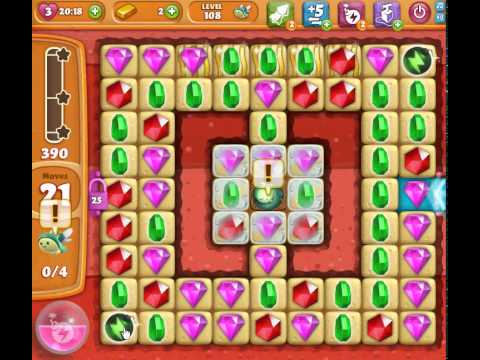 Diamond Digger Saga Level 108, 3 stars, no booster