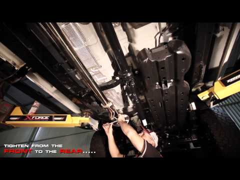 XFORCE Exhaust Fitting Instruction Part (2)