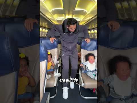 A fost foarte panicat când s-a urcat în acest zbor special ✈️😱
