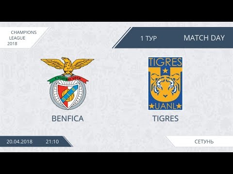 AFL18. Champions Leaque. Group E. Day 1. Benfica - Tigers
