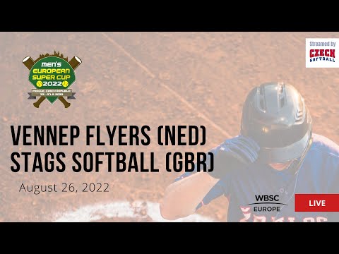 45 2022 MESC - Vennep Flyers (NED) VS Stags Softball (GBR)