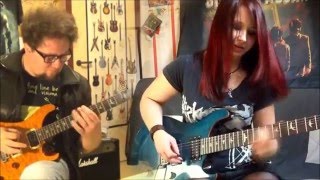 COMBICHRIST - Never Surrender [DUAL GUITAR COVER] by Jassy J & Vady (Devil May Cry 5 soundtrack)