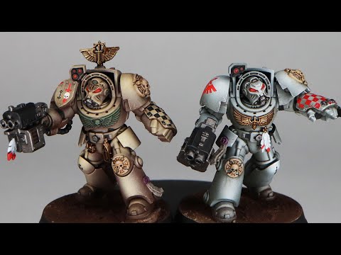 How to Paint DEATHWING TERMINATORS | Old Skool vs New Skool | Dark Angels | Warhammer 40k