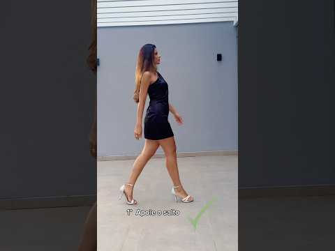 Tutorial Como andar de Salto Alto 👠#salto #saltoalto #heels #heelsandals #heelsmodel