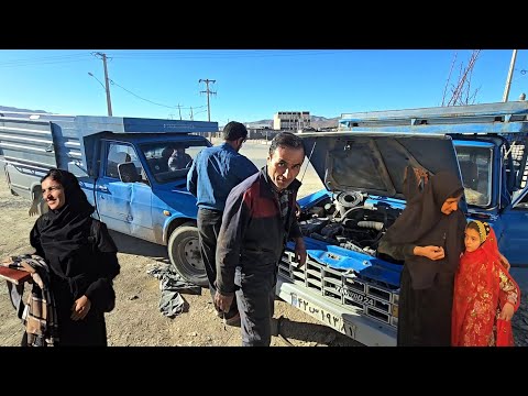 At the height of the work, Mohammad's van broke down; an expense that ruined everything.