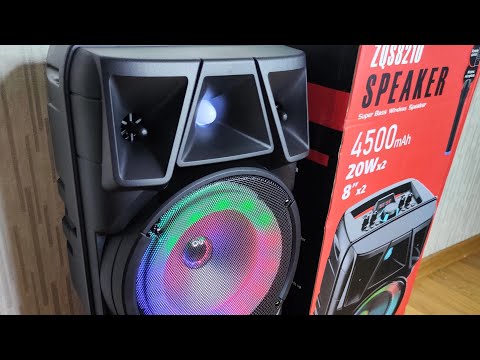 фото беспроводная колонка zqs-8210 новая 40w 0