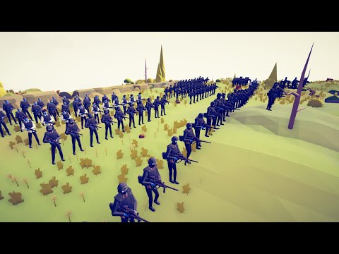 CAN 200x FBI CAPTURE REBELS BASE? - Totally Accurate Battle Simulator TABS