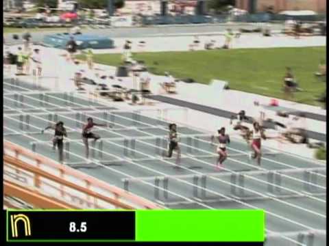 Girls 100m Hurdles Prelim Heat 2 - New Balance Outdoor Nationals 2011