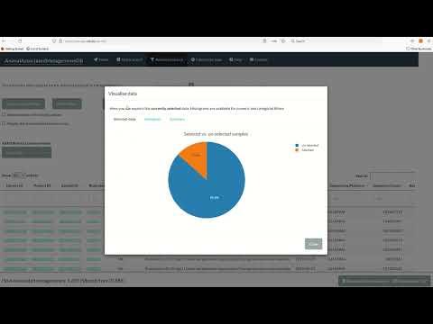 AnimalAssociatedMetagenomeDB: Advanced Search Tutorial