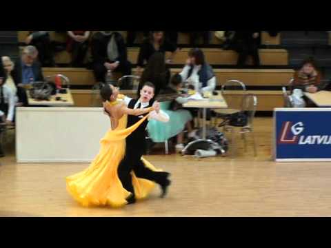LČ St 2012 Junior I Kurzemnieks - Keisa; Dobrecovs - Madzule final viennese waltz