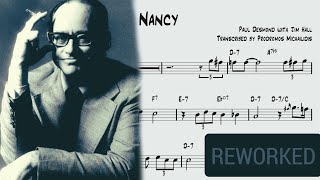Nancy (REWORKED) - Paul Desmond Transcription