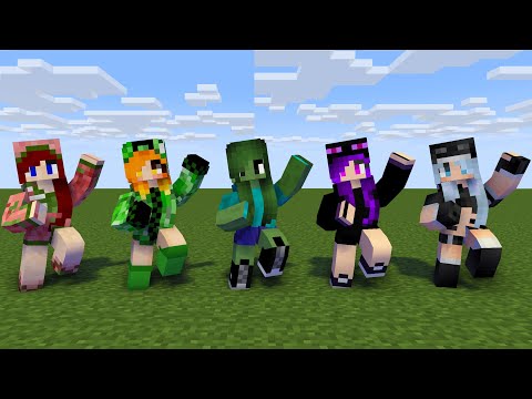 MONSTER SCHOOL | K/DA - POP STARS MONSTER GIRLS | MINECRAFT ANIMATION