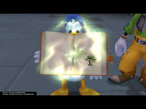 Kingdom Hearts II Final Mix (PS4) Cutscene #126 - Sora takes back Winnie The Pooh's Book