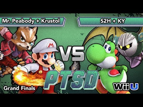 PTSD XI - Krustol & Mr. Peabody Vs. S2H & KY - Doubles GF - Smash Wii U