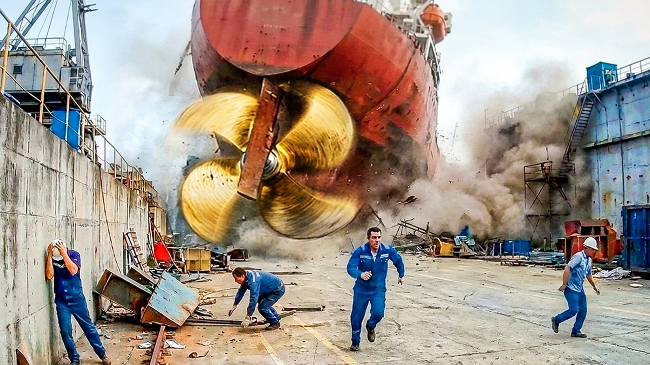 Wenn gigantische Maschinen außer Kontrolle geraten: Industrieunfälle auf Video festgehalten