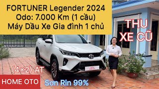 Toyota Fortuner Legender 2.4G AT 2024 Máy dầu lướt 7.000 Km Xe Gia đìn