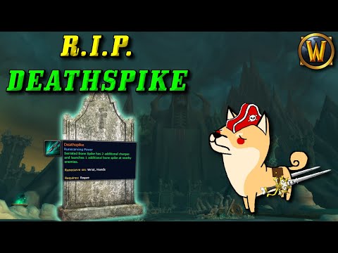 Deathspike Nerfs, My Thoughts/Experience (Necrolord 9.1 Leggo Nerf/AKA Blizzard hates Rogues)