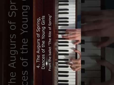 Top 5 Themes of Stravinsky On Piano | TrushKEEN Music #viral #shorts #piano #music #stravinsky