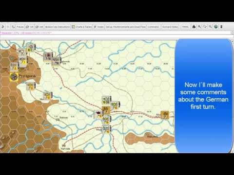  Case Blue/Vassal Tutorial - 5 - German Turn Comments