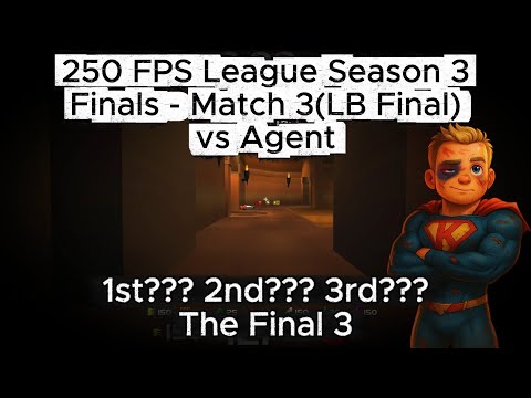 250 FPS League - Finals - Match 3 vs Agent | Quake Live