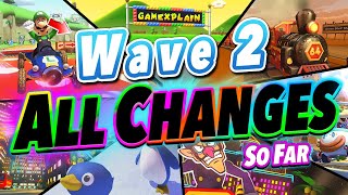 All Changes in Wave 2 of Mario Kart 8's Booster Course DLC Tracks! (so far...) | ANALYSIS