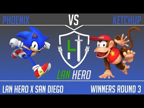 LHxSD Monthly - Phoenix (Sonic) vs SnG Ketchup (Diddy Kong) - Winners R3