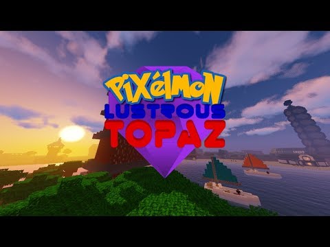 Pixelmon Lustrous Topaz - RELEASE TRAILER + DOWNLOAD! (1.12.2 Pixelmon Adventure Map)