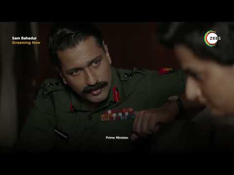 Sam Bahadur | Official Trailer | Vicky Kaushal | Meghna Gulzar | Ronnie S | Now on ZEE5 — Sam Bahadur